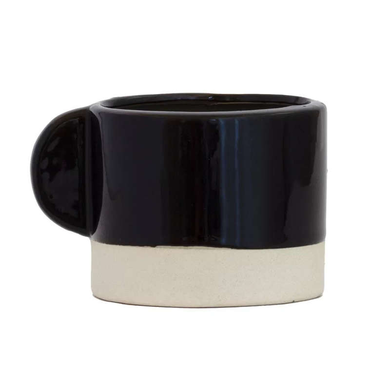 Candle - Ceramic Black & White