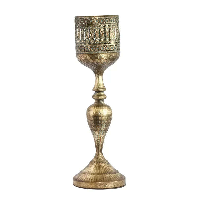 Candle Holder - Pillar Marrakesh 48cm