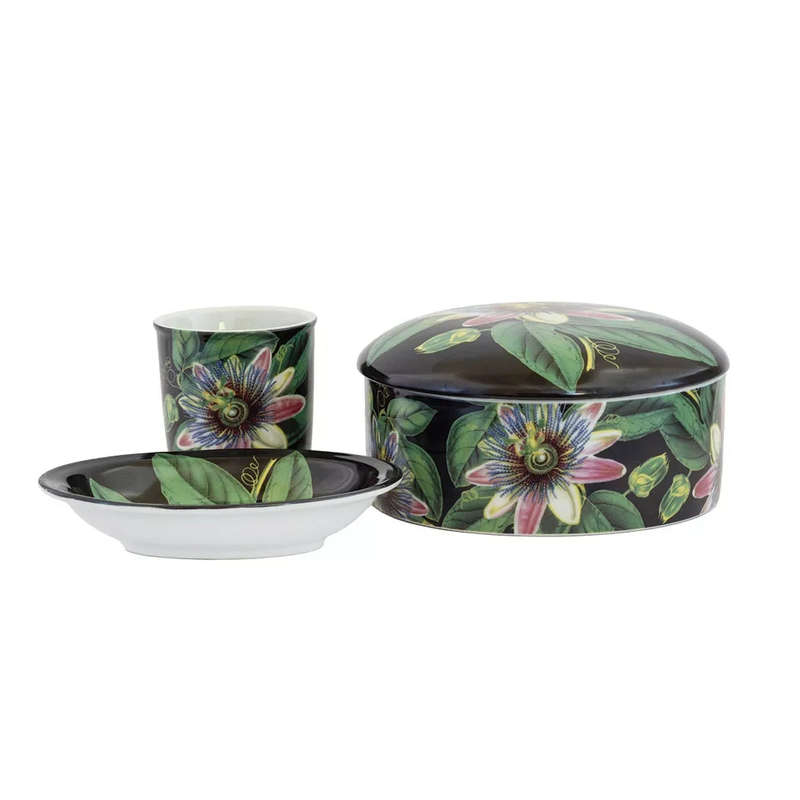 Ceramic Box - Passiflora