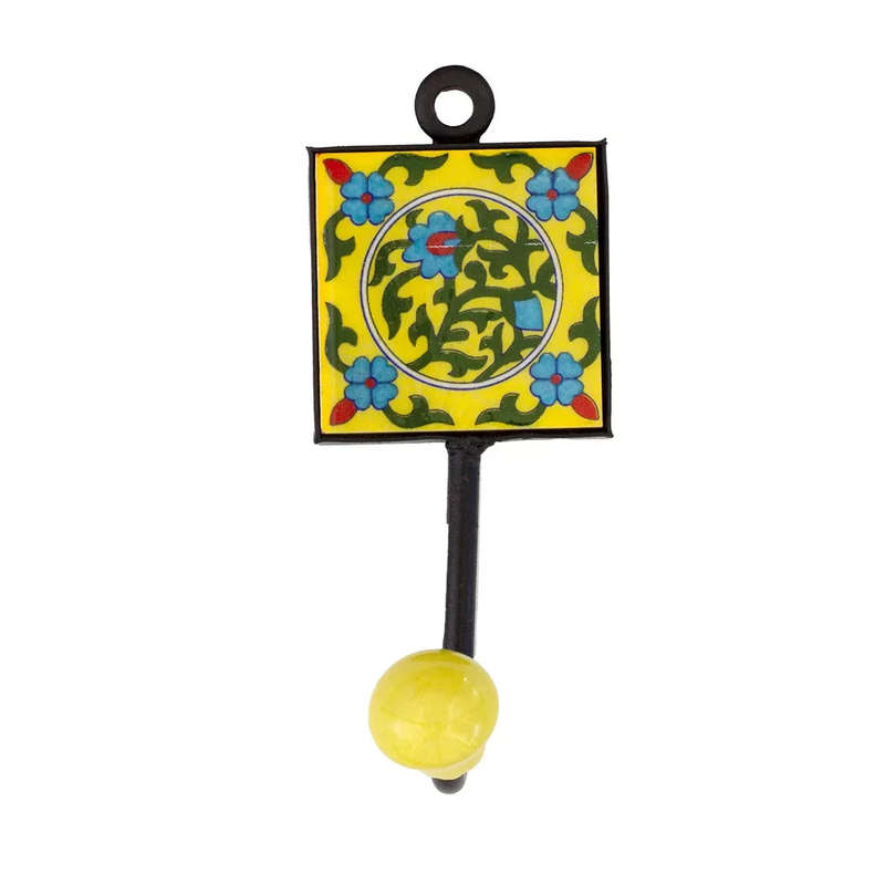 Ceramic Hook - Single Yellows