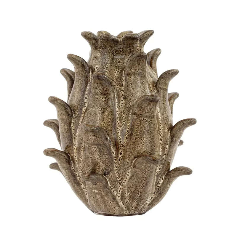 Ceramic Ornament - Artichoke Brown 17.5cm