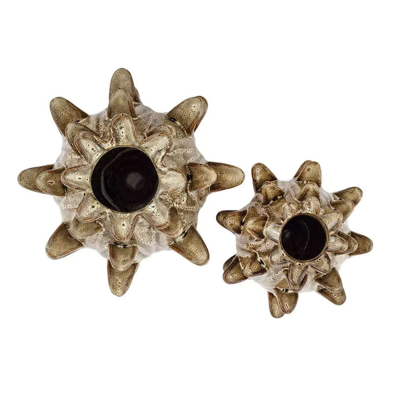 Ceramic Ornament - Artichoke Brown 17.5cm
