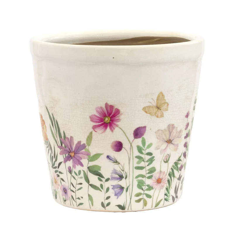 Ceramic Planter - Flowering 14cm
