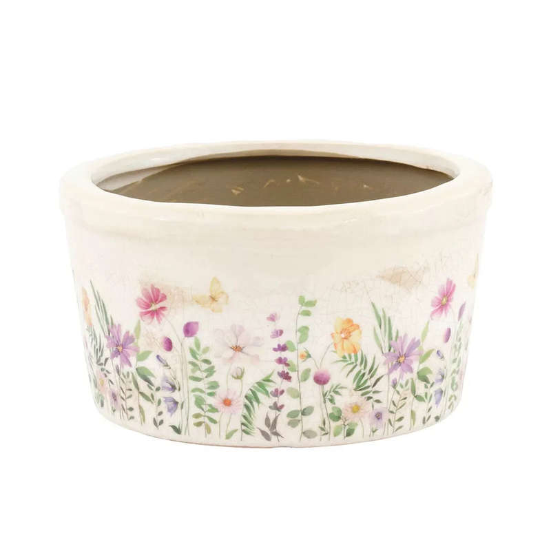 Ceramic Planter - Flowering Bowl 9.5cm