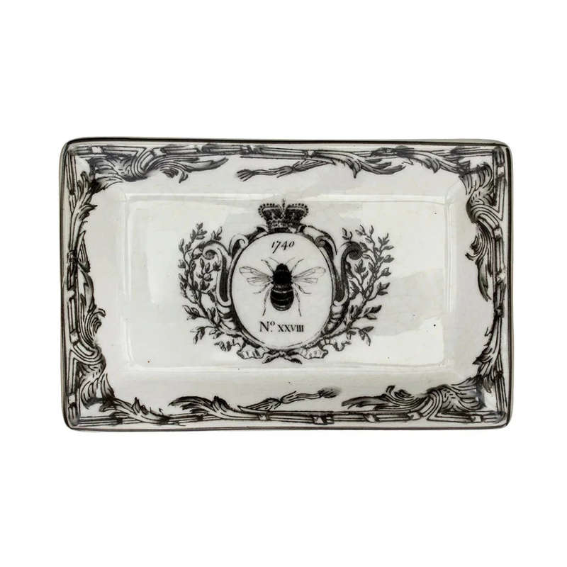 Ceramic Plate - Vintage Bee