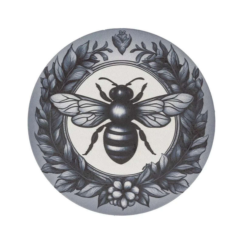 Ceramic Pot Stand - Vintage Bee