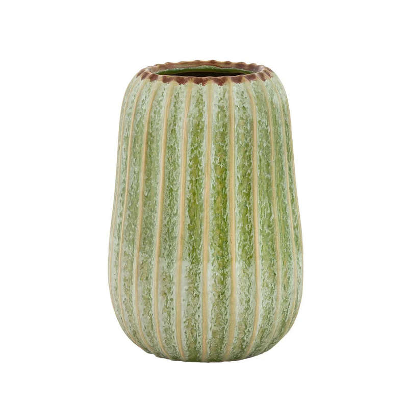 Ceramic Vase - Cactus 18cm