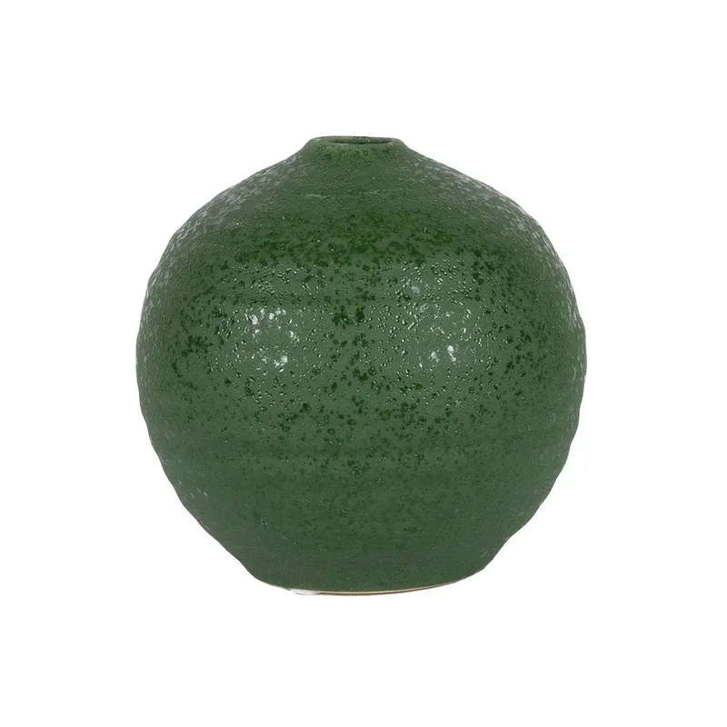 Ceramic Vase - Green Ball Posy 12cm