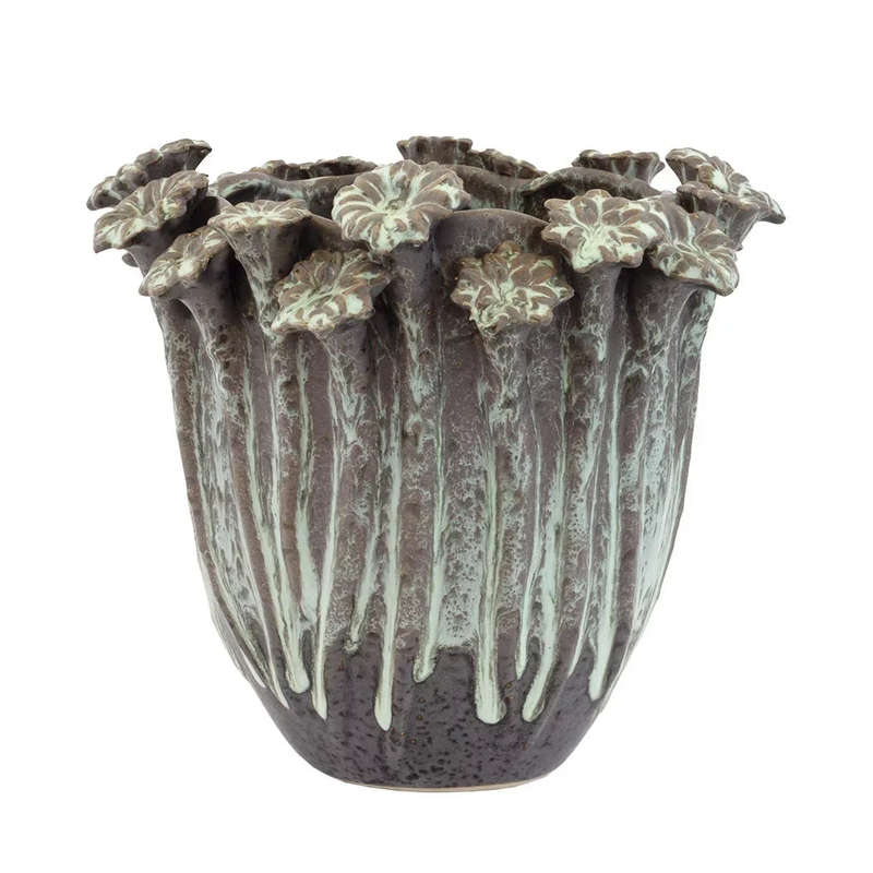 Ceramic Vase - Sea Anemone 20cm