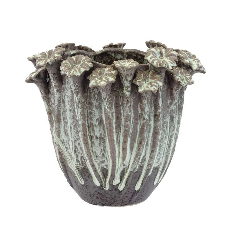 Ceramic Vase - Sea Anemone 20cm
