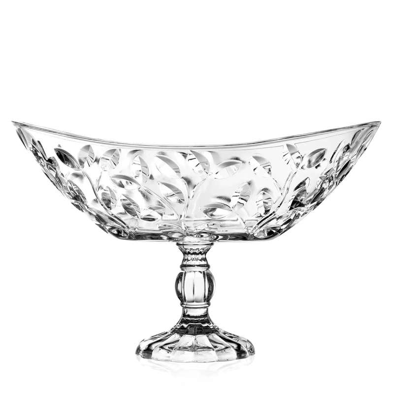 Crystal Bowl - Majestic Centerpiece Elevated