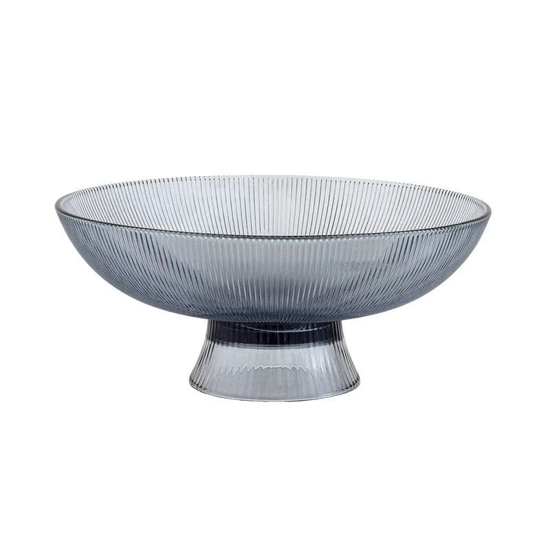 Glass Bowl - Elevated Blue
