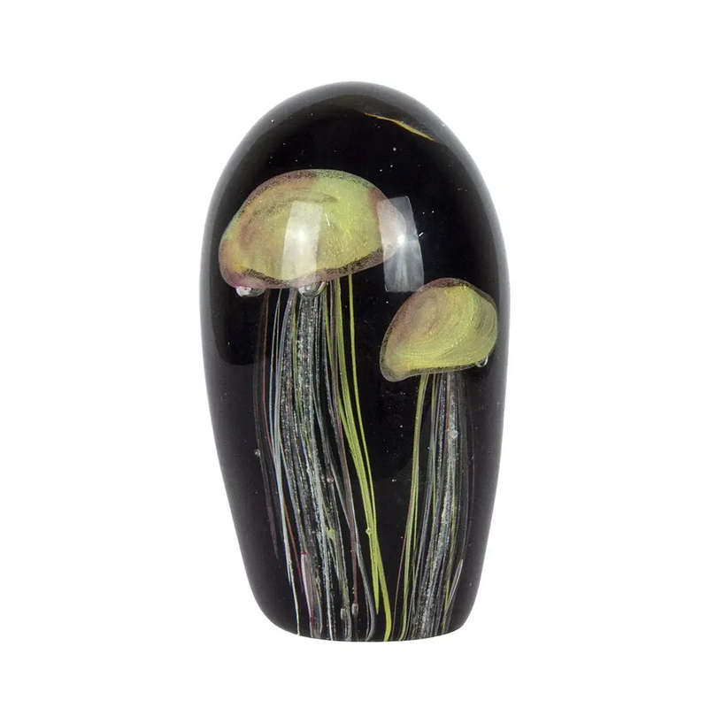 Glass Ornament - Jellyfish Abyss 16cm