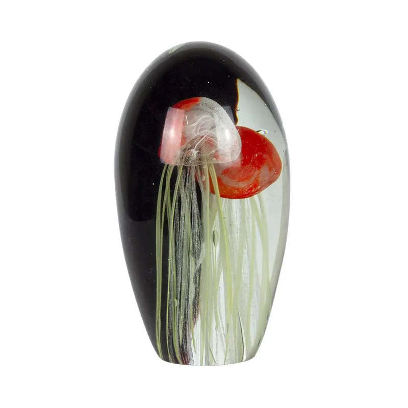 Glass Ornament - Jellyfish Poseidon 16cm