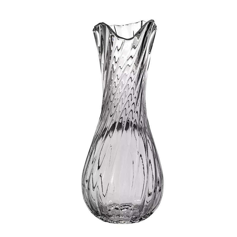 Glass Vase - Swirl 30cm