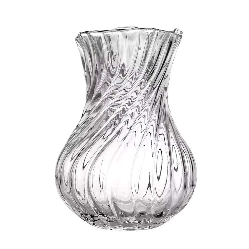 Glass Vase - Swirl Fatty 20.5cm