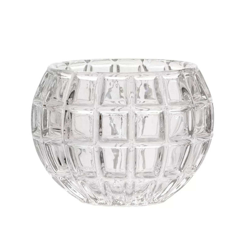 Glass Votive - Fatty Squares