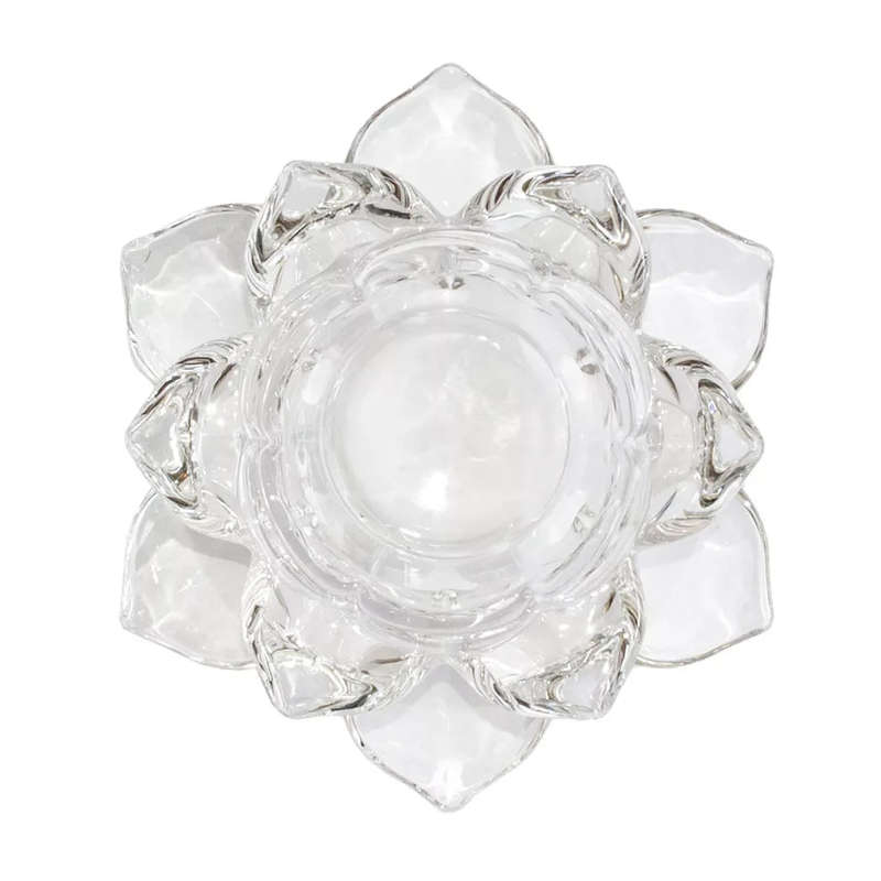 Glass Votive - Floral Elegance