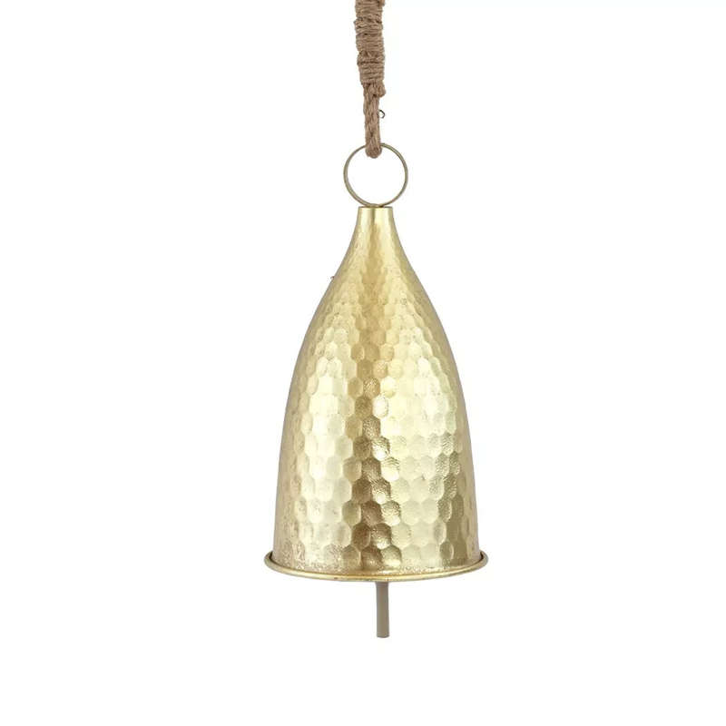 Hanging Bell -  Honeycomb Gold 32cm