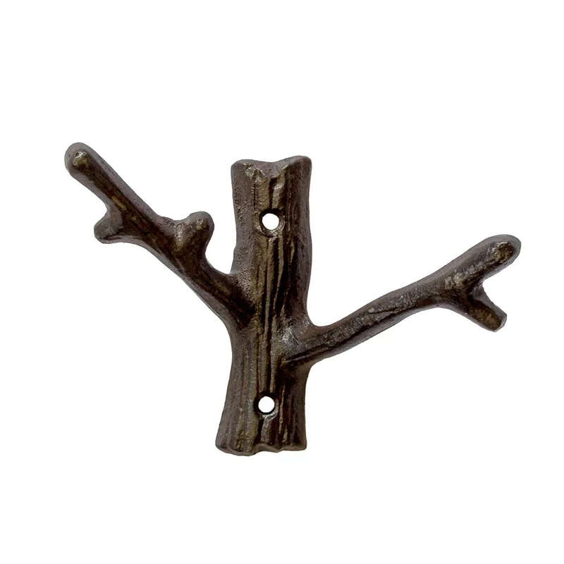 Iron Hook - Tree Trunk