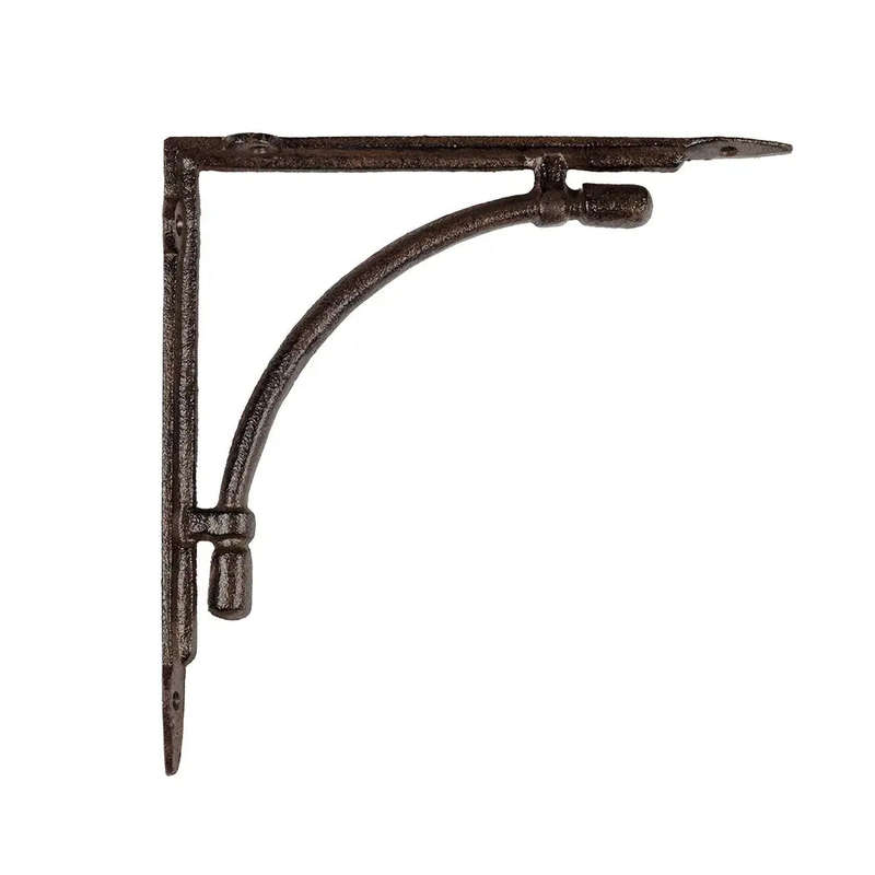 Iron Shelf Bracket - Industrial 24.5cm