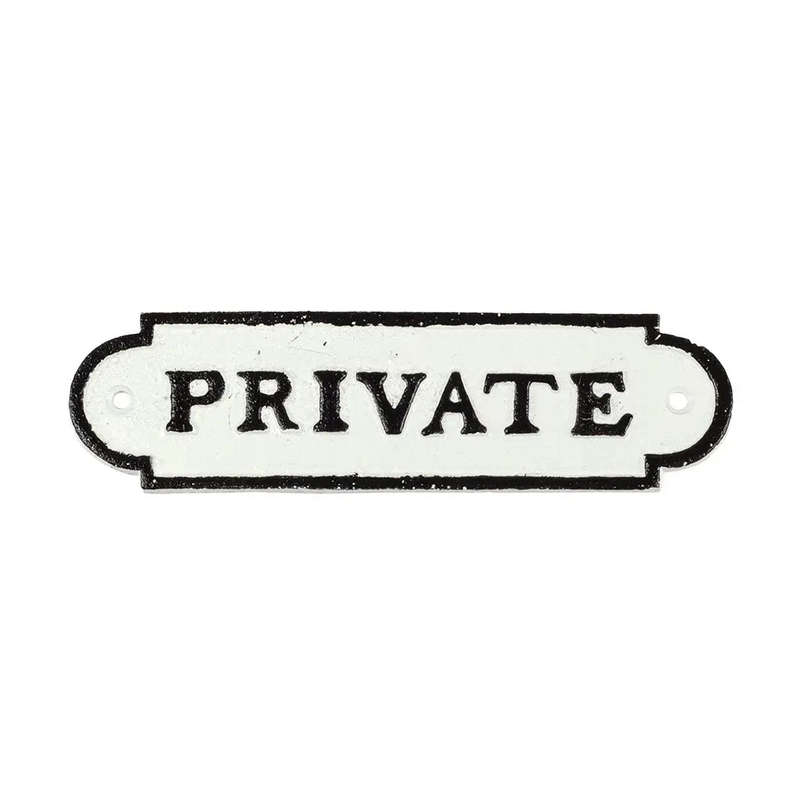 Iron Sign - Private