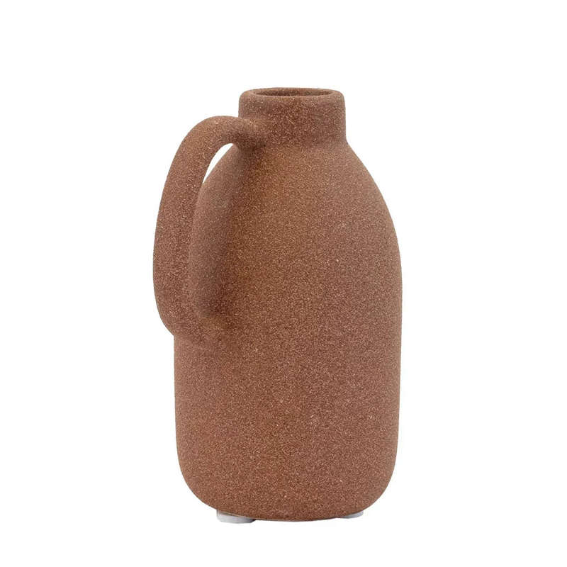 Jug - Small Brown Red 12cm