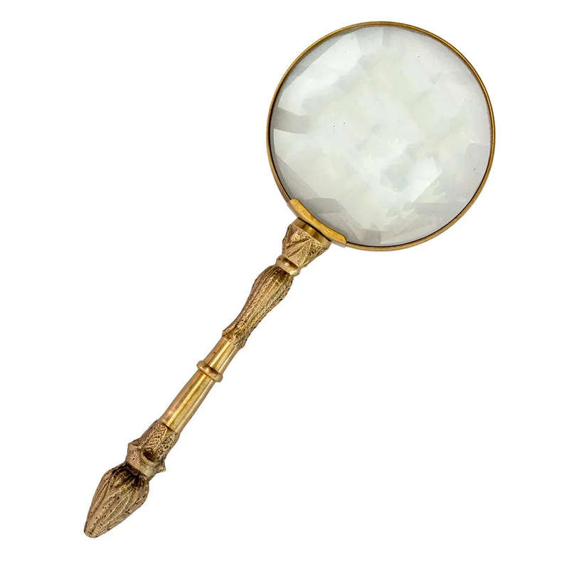 Magnifying Glass - Brass Antique