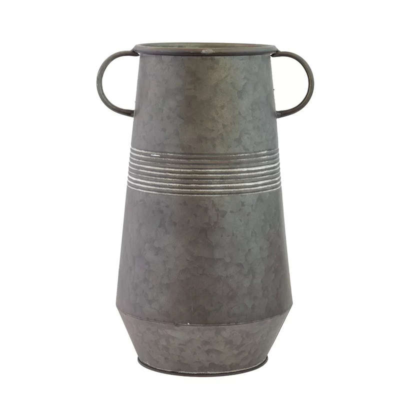 Metal Vase - Dual Handles 35cm