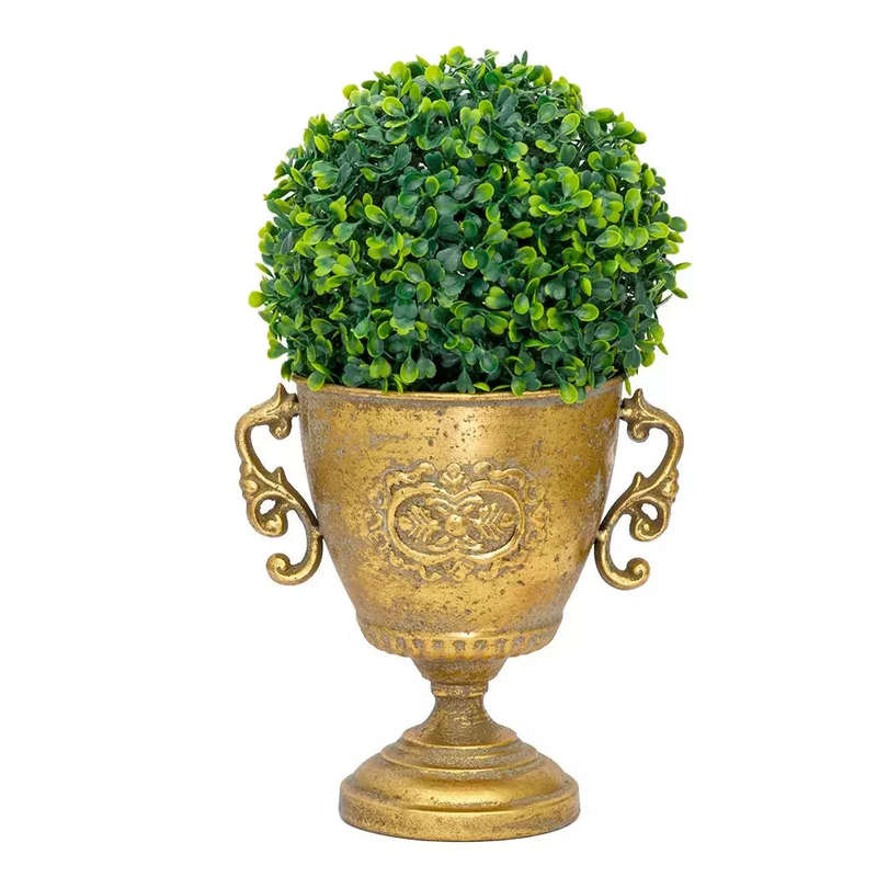 Metal Vase - Gold Handled Renaissance (Vase Only)