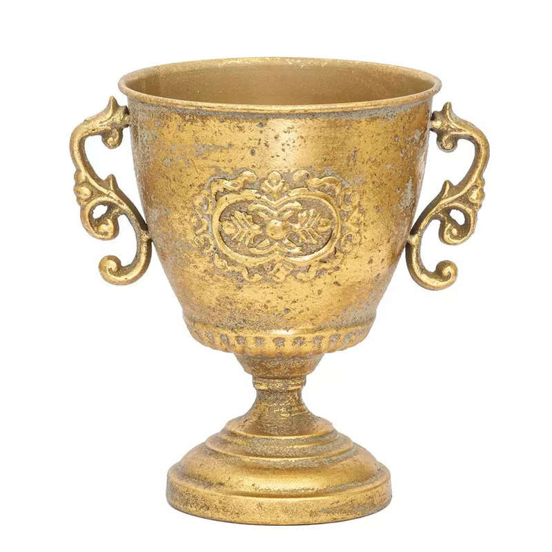 Metal Vase - Gold Handled Renaissance (Vase Only)
