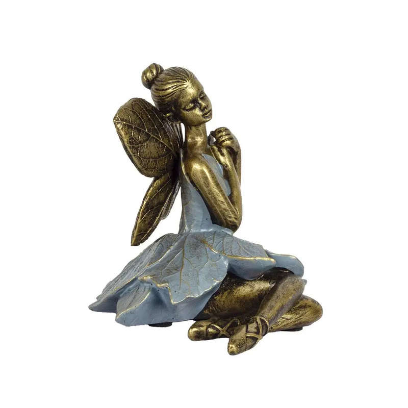 Ornament -Fairy Ballerina Sitting