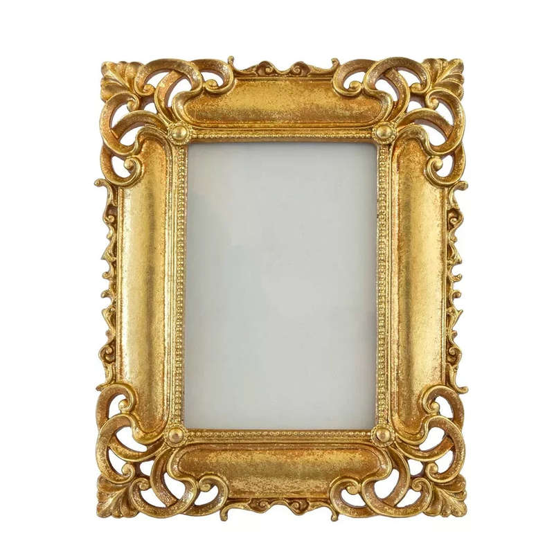 Picture Frame - Golden Weathered Classical