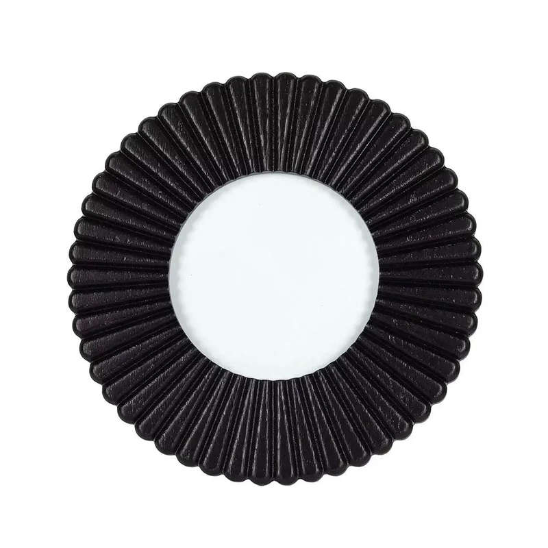 Picture Frame - Round Black 23cm