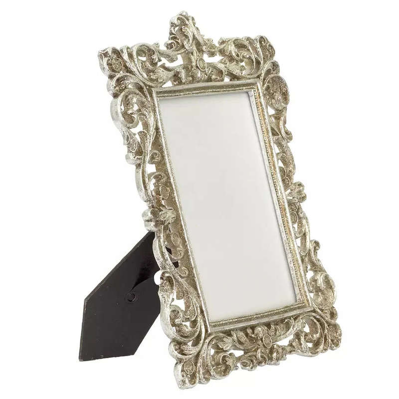 Picture Frame - Silver Antique Fleur