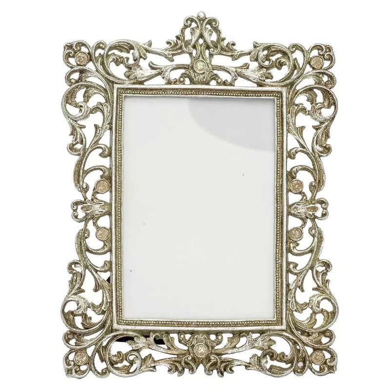 Picture Frame - Silver Antique Fleur