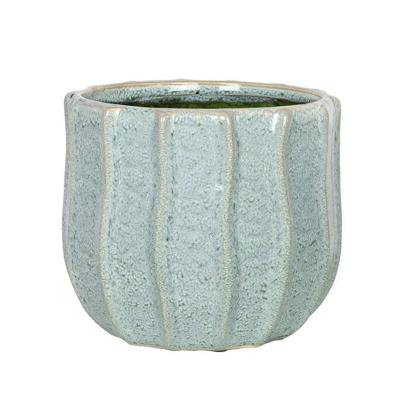 Planter - Ceramic Grey-Green Cacti 15cm