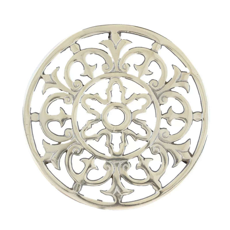 Pot Stand - Silver Marrakesh