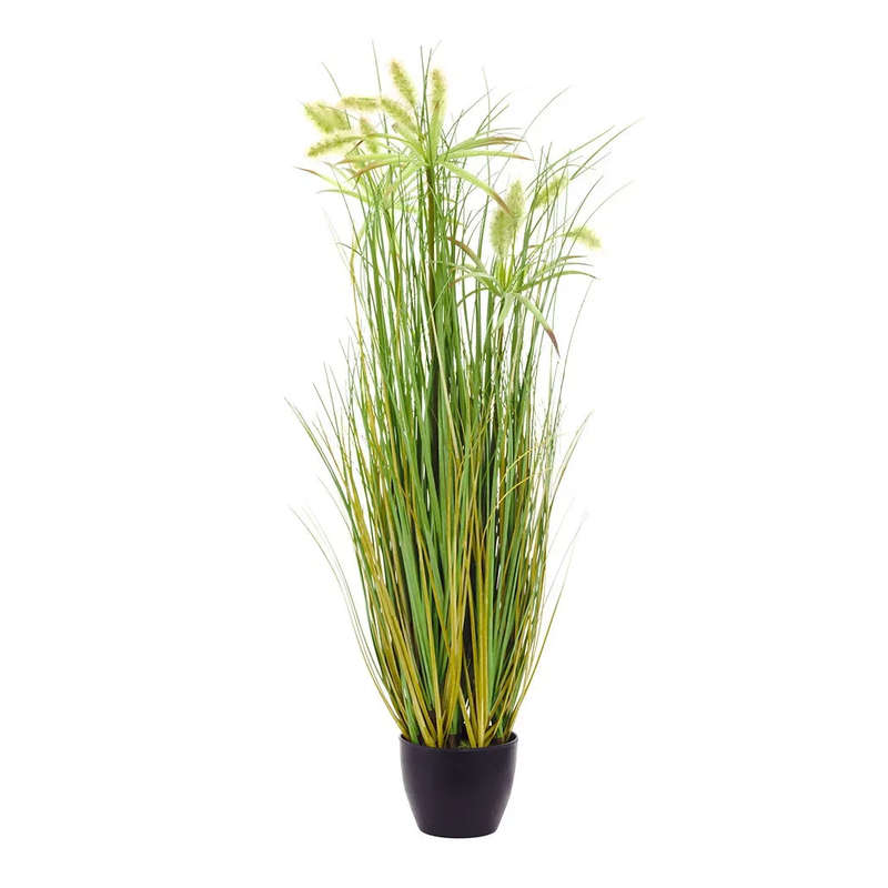 Potted Plant - Grassy Reed Bush 74cm