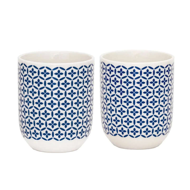 Teacup - Tangier Blue Set of 2