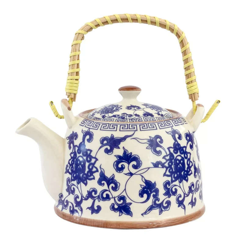 Teapot - Blue Vines