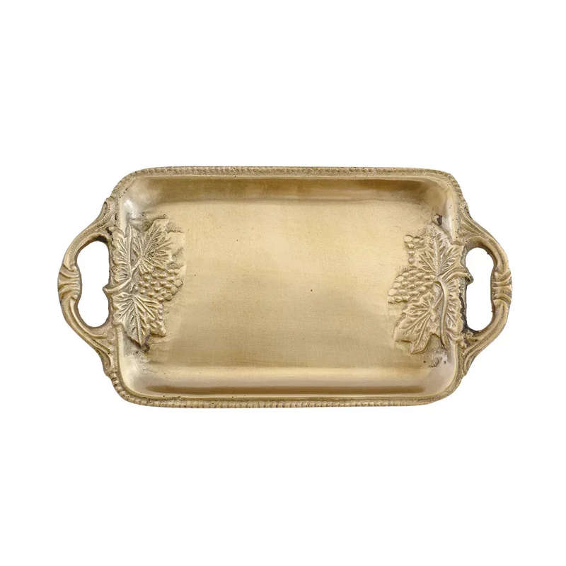 Tray - Mini Brass Grapes