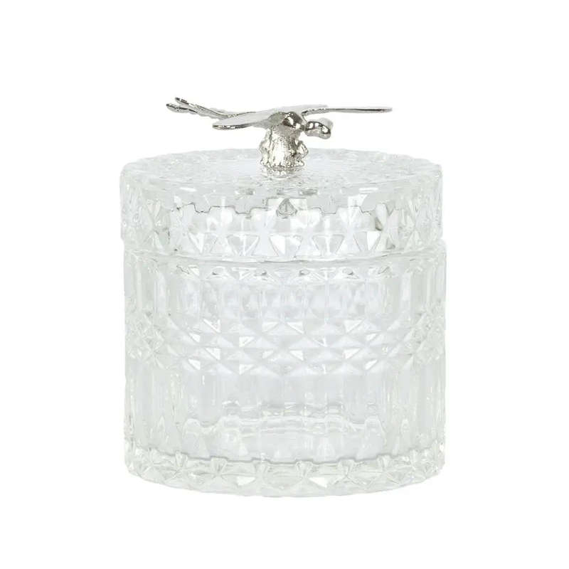 Trinket Box - Silver Dragonfly