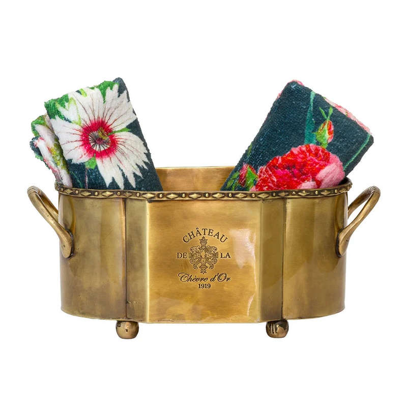 Tub - French Brass Planter