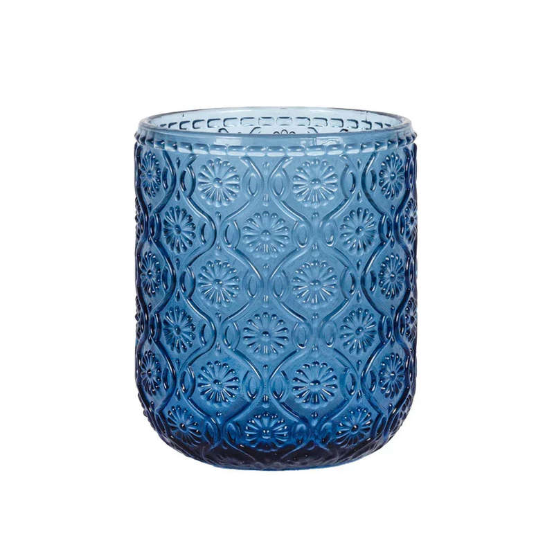 Tumbler Glass - Moroccan Blue 240ml