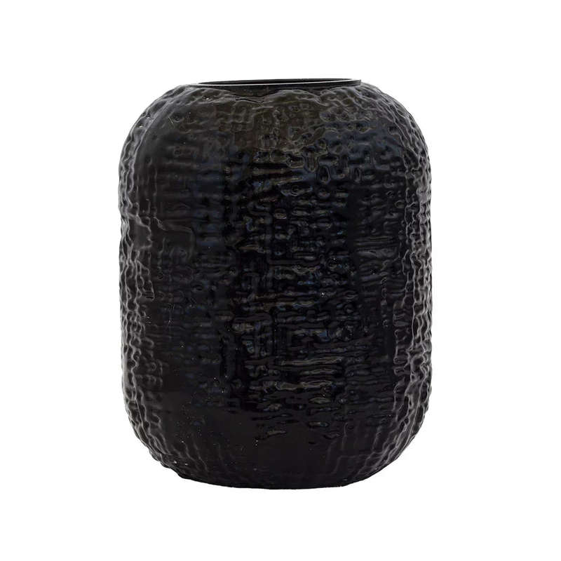 Vase - Black Purple 16.5cm