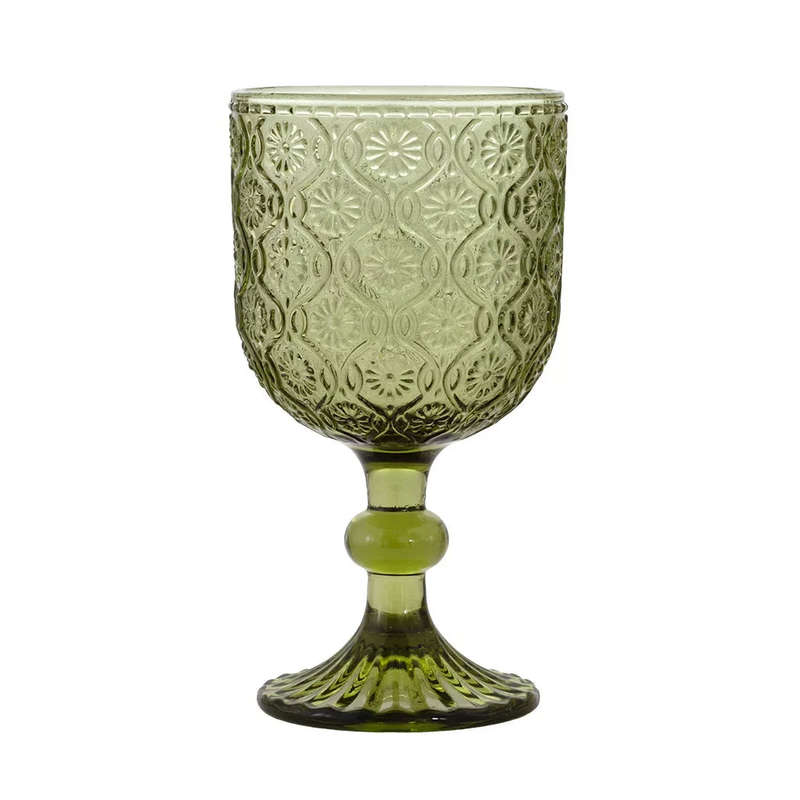 Wine Glass - Moroccan Green 300ml