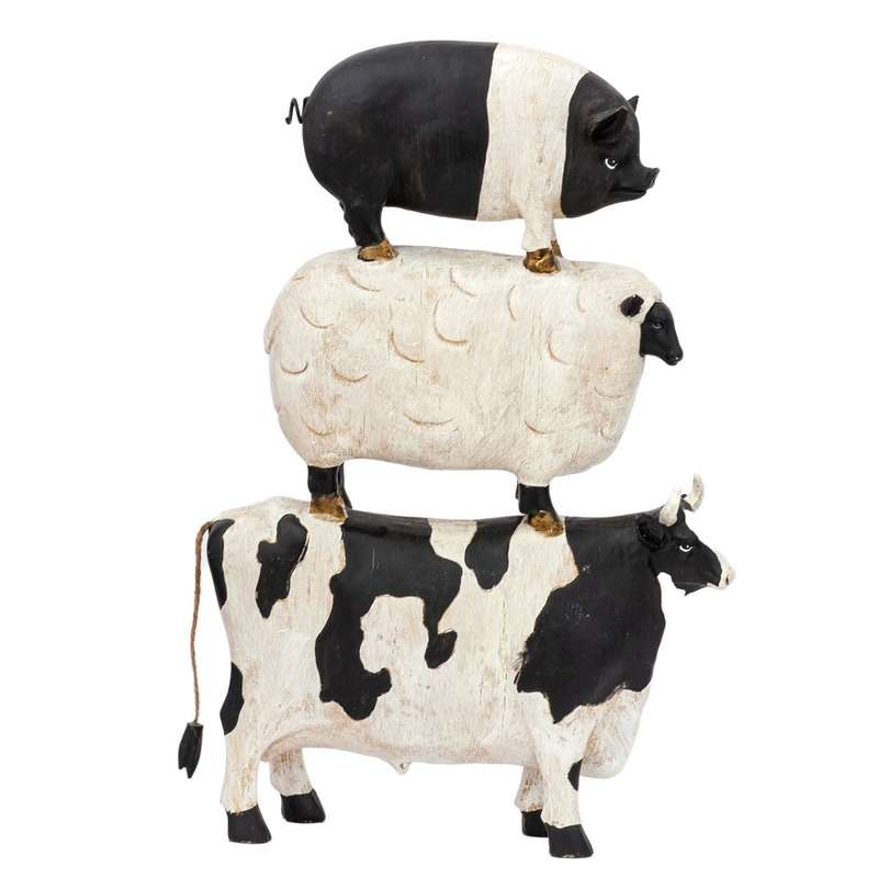 Ornament - Farm stack of 3