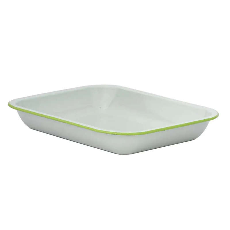 Baking Pan - Enamel 34x28 Various Colours