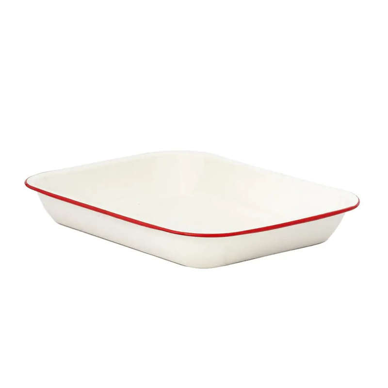 Baking Pan - Enamel 34x28 Various Colours